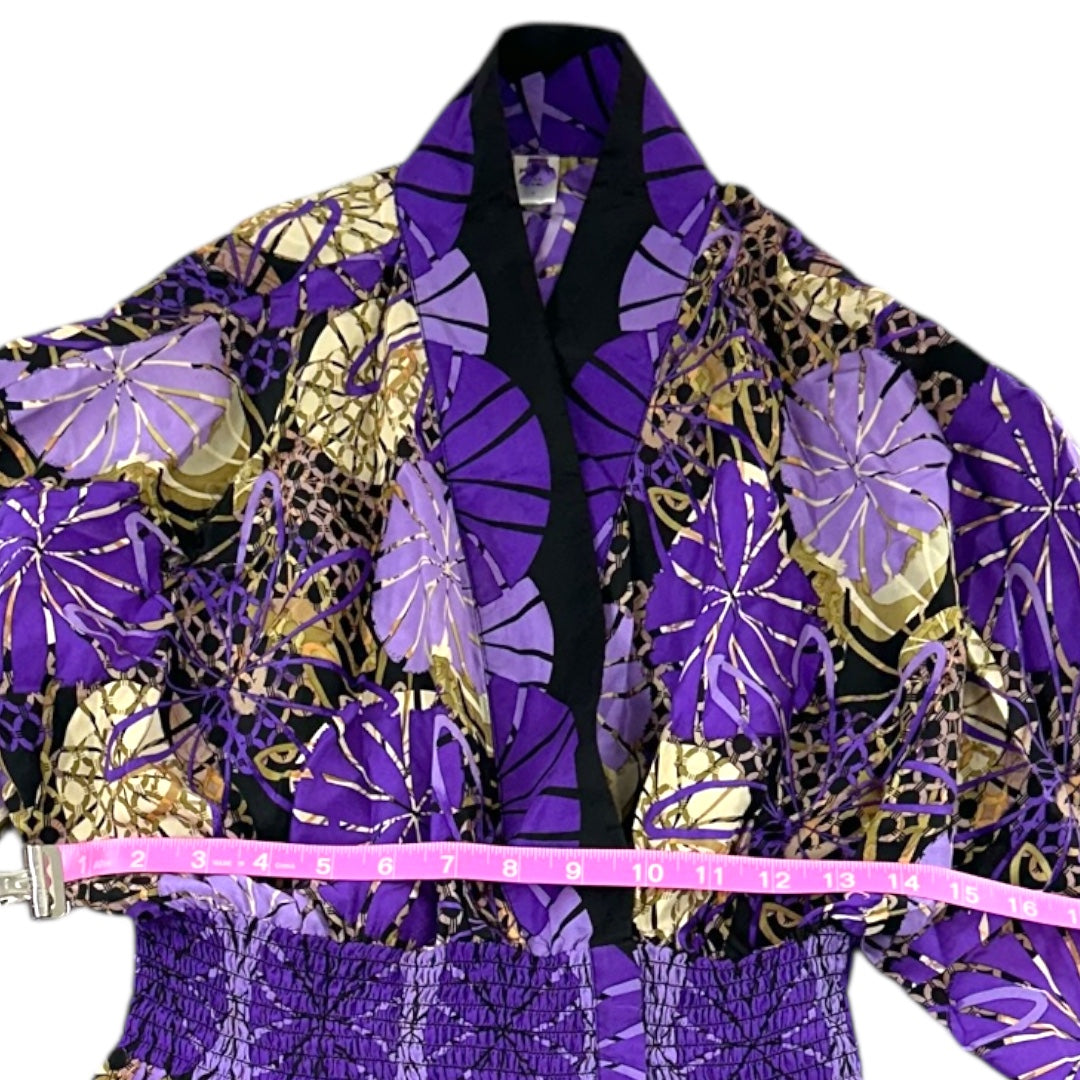 Pinkerton Ankara Kimono Robe