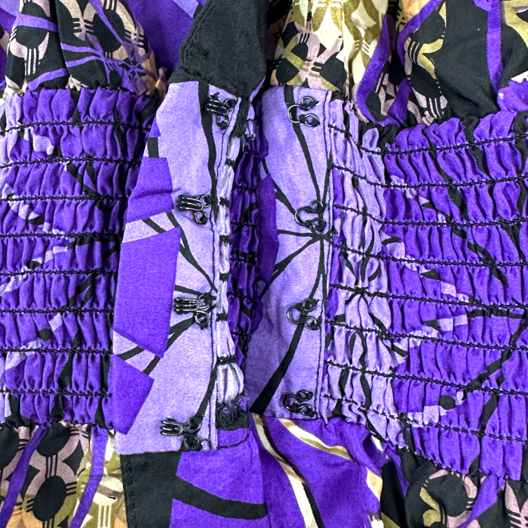 Pinkerton Ankara Kimono Robe