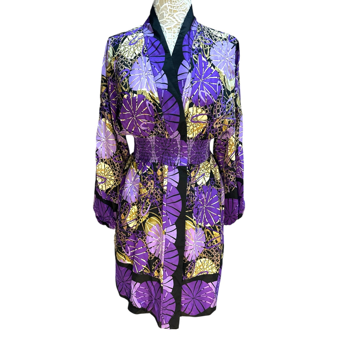 Pinkerton Ankara Kimono Robe