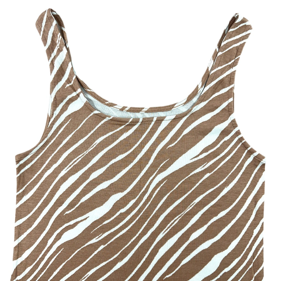 A New Day Zebra Tank Top