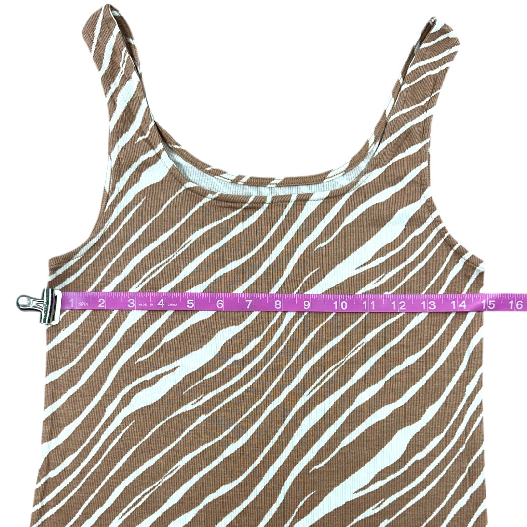 A New Day Zebra Tank Top