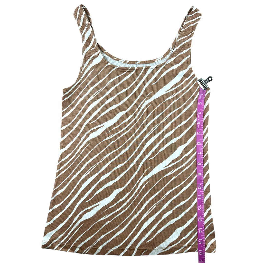 A New Day Zebra Tank Top