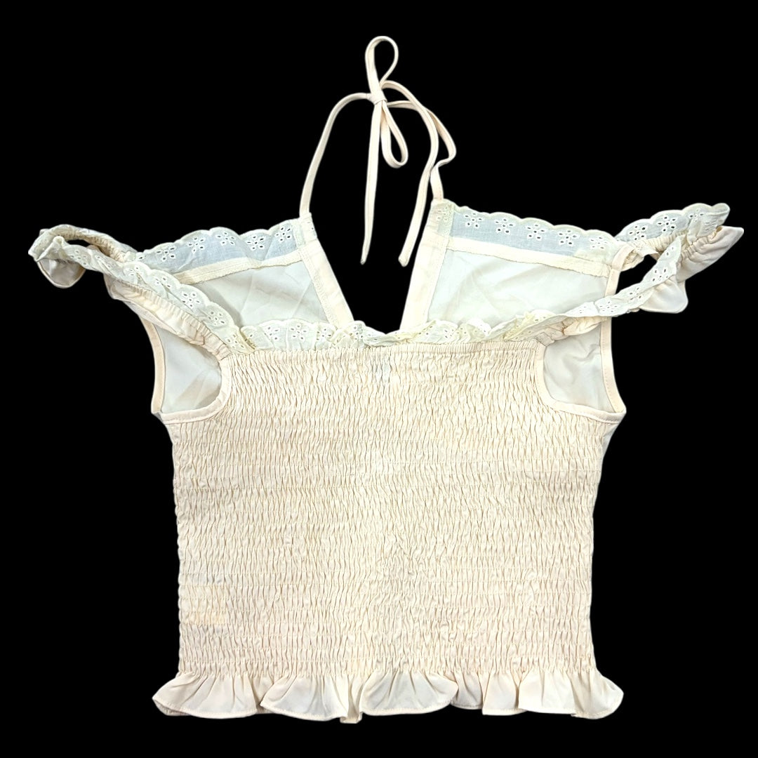 Shein White Halter Top
