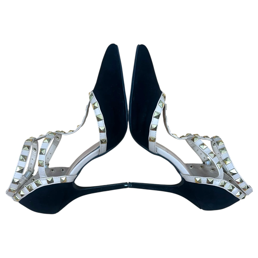 Wild Diva Lounge Adora 55N Studded T Strap Pump