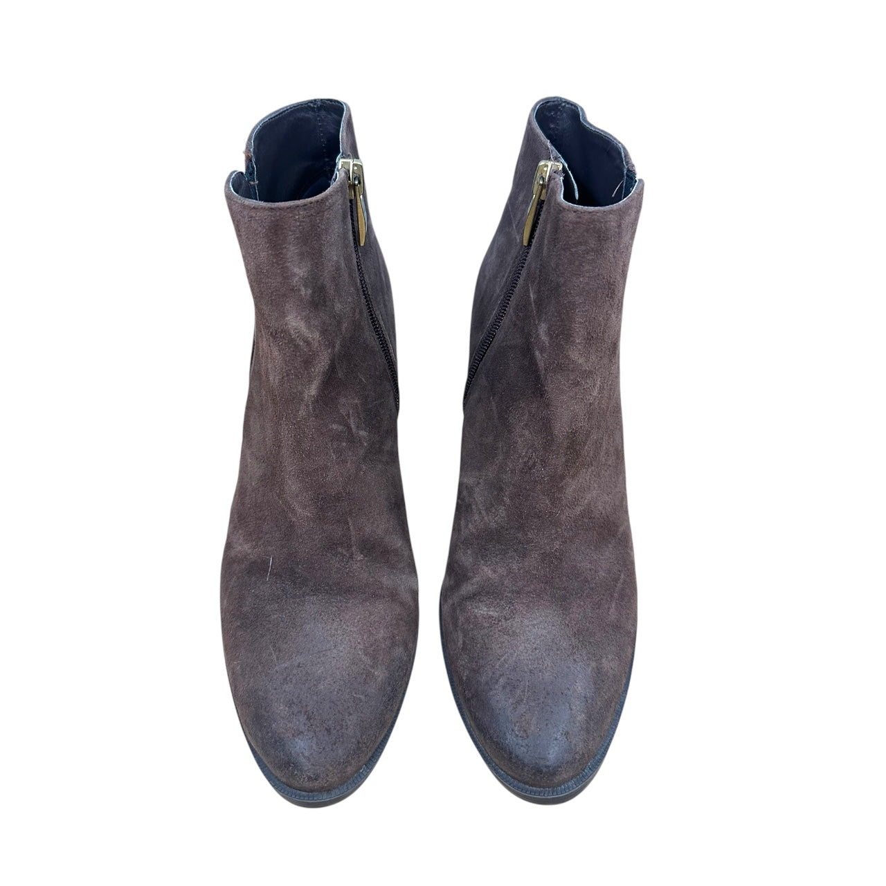 Franco Sarto Brown Suede Ankle Boot