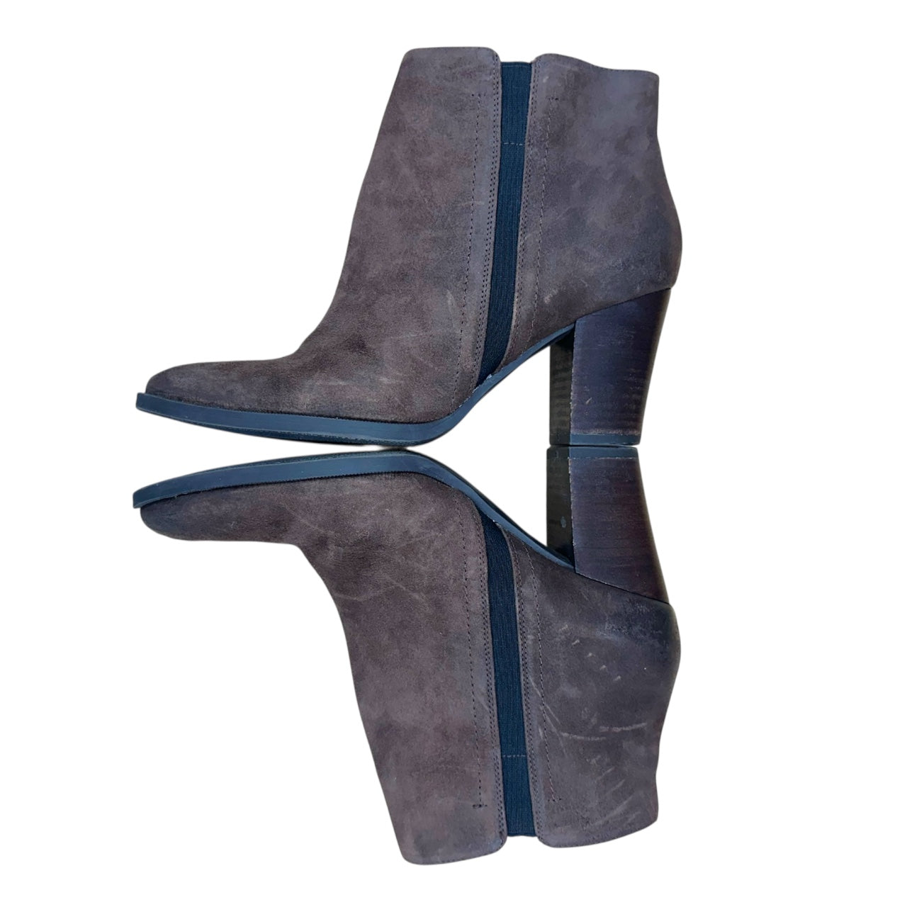 Franco Sarto Brown Suede Ankle Boot