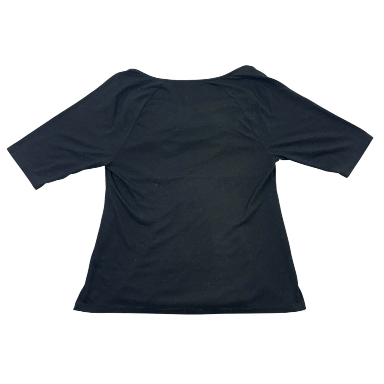 Y2K Black Cowl Neck Babydoll Top