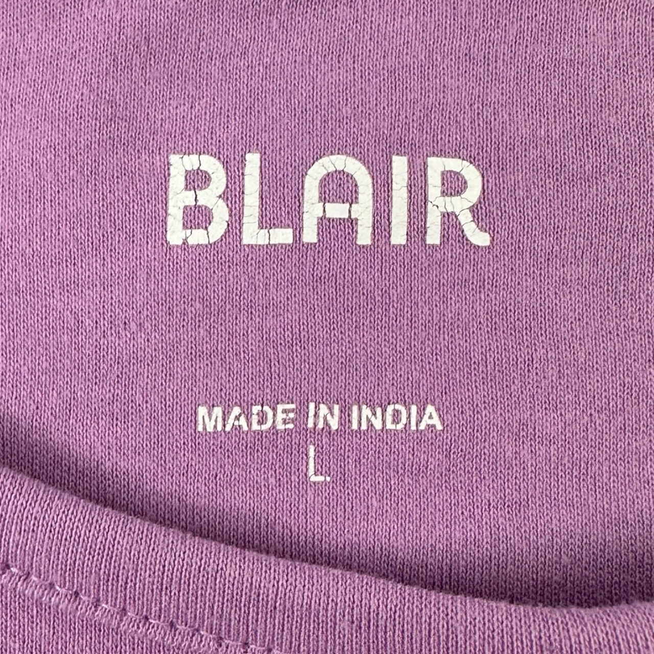 Y2K Blair Lilac Short Sleeve Embroidered Butterfly Tee