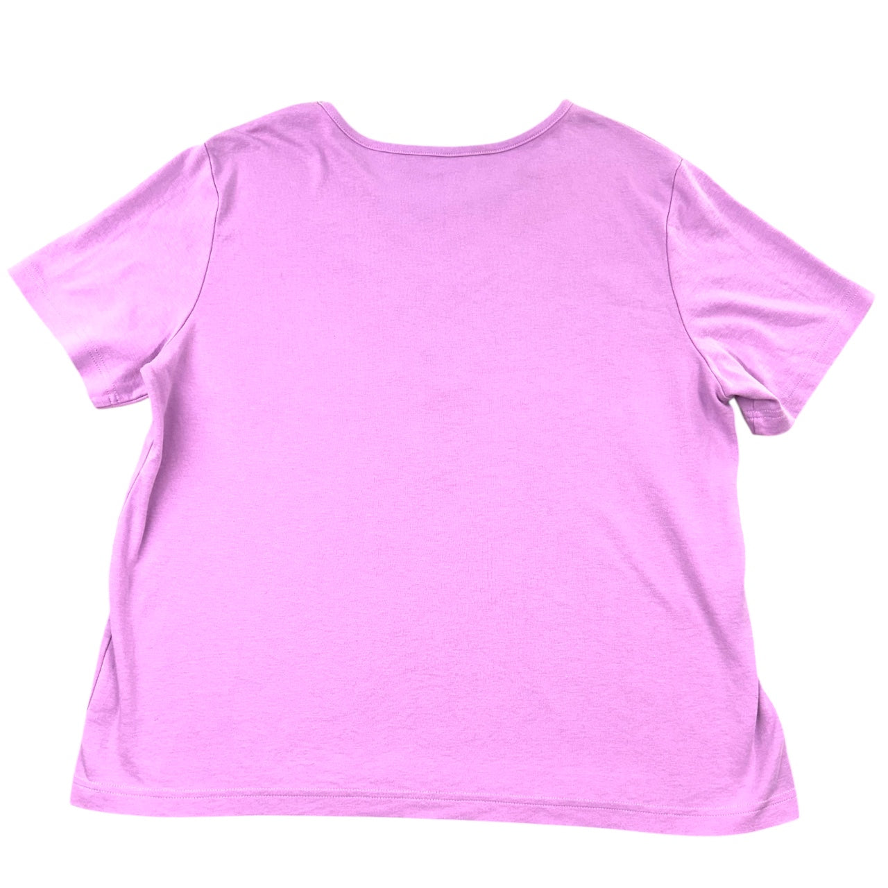 Y2K Blair Lilac Short Sleeve Embroidered Butterfly Tee