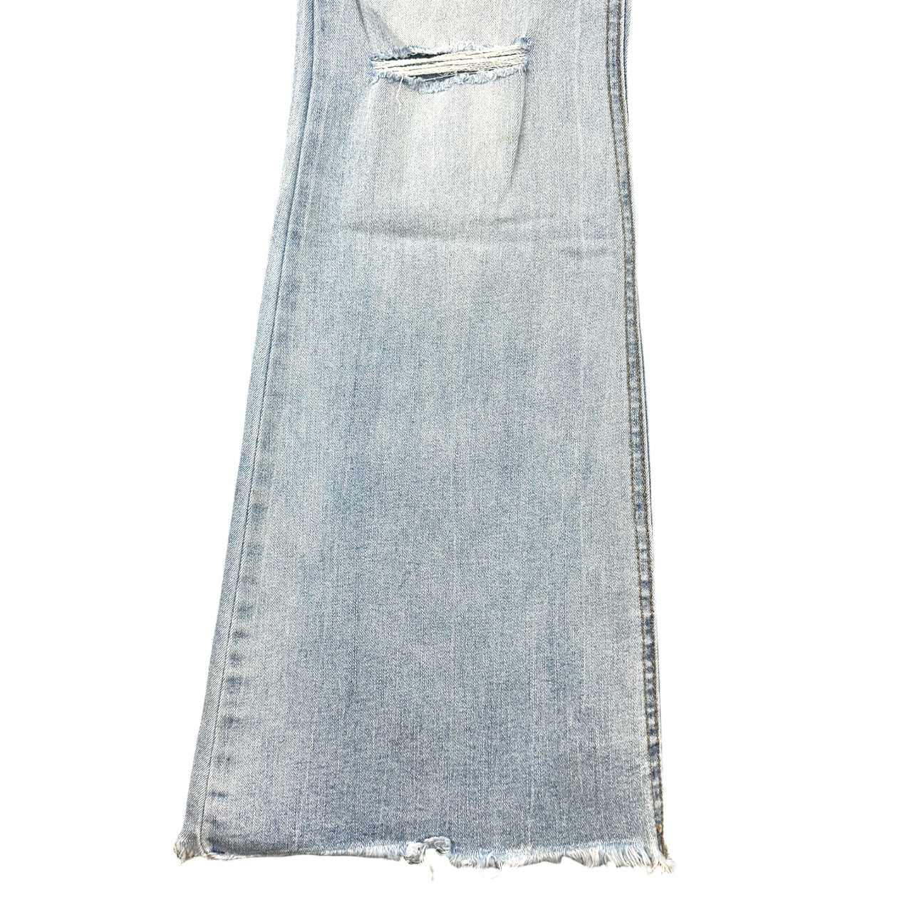 Y2K Tinseltown Distressed Flare Jeans