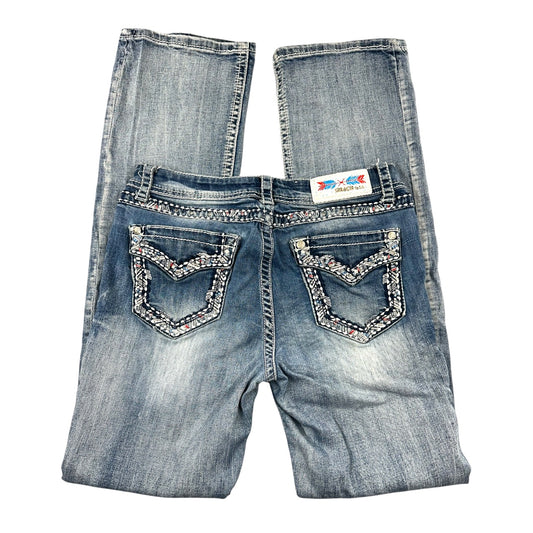 Grace in LA Low Rise Flare Jean