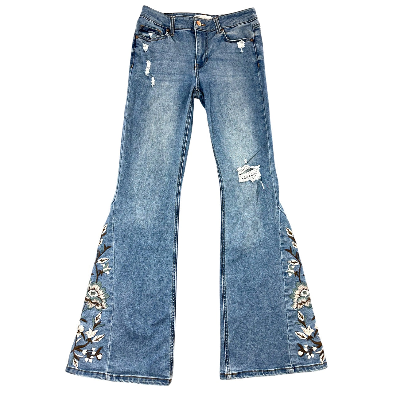 Y2K Boho Celebrity Pink RE Generation Flare Jeans
