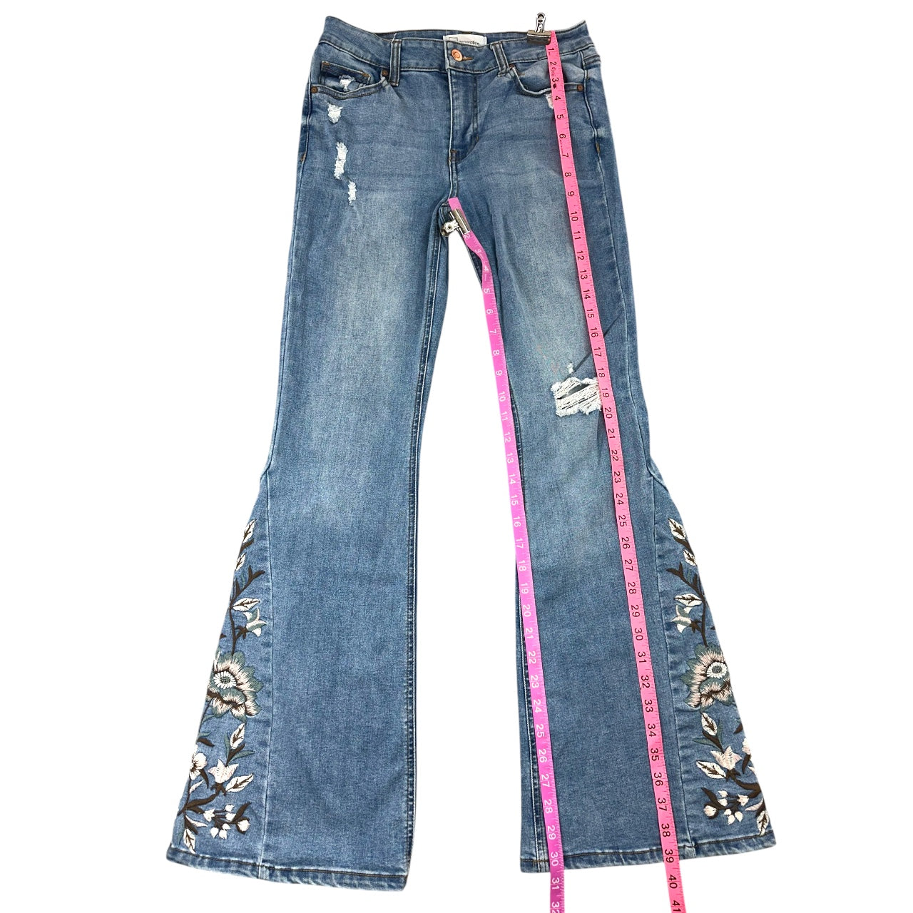 Y2K Boho Celebrity Pink RE Generation Flare Jeans