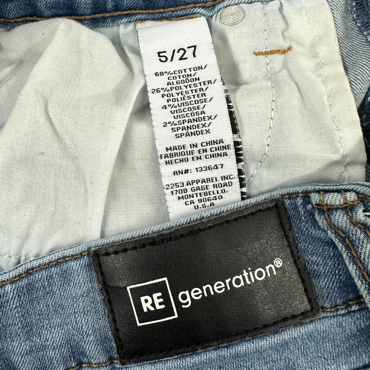 Y2K Boho Celebrity Pink RE Generation Flare Jeans