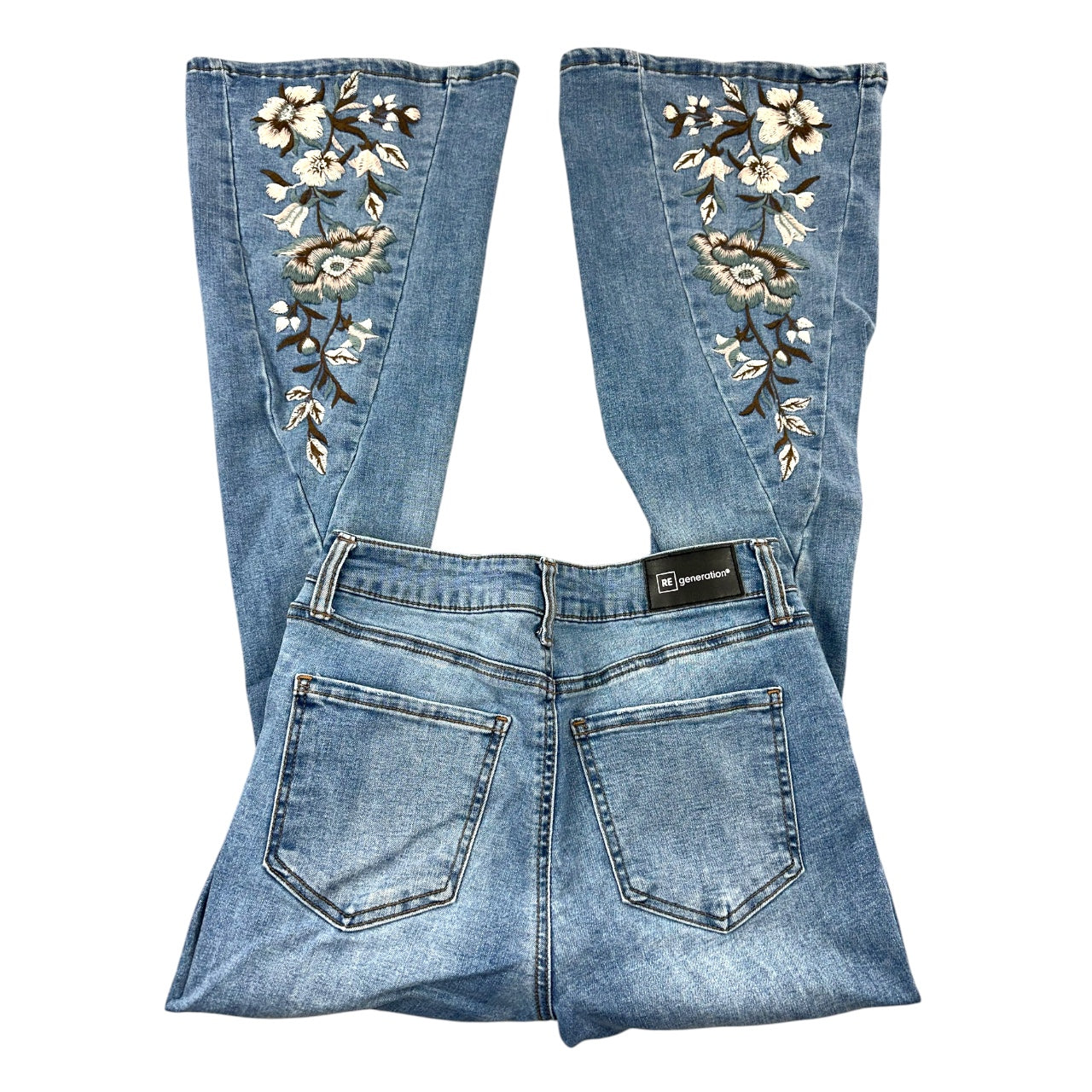 Y2K Boho Celebrity Pink RE Generation Flare Jeans
