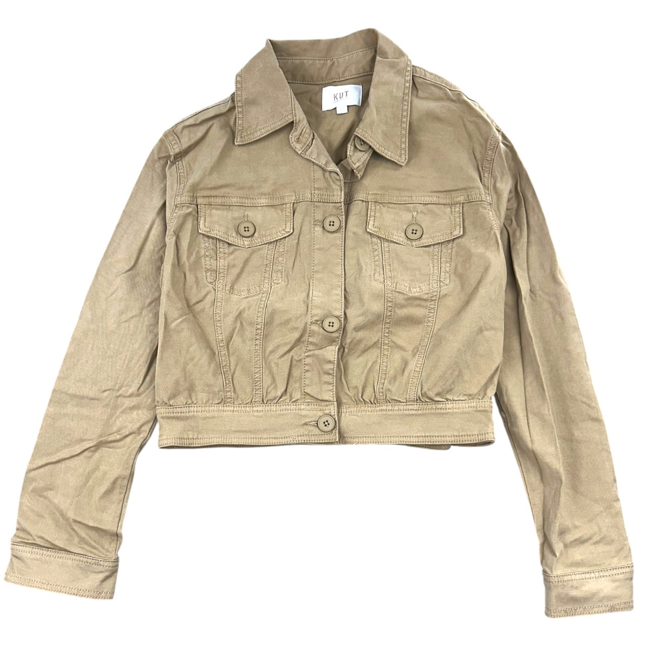 KUT from the Kloth Elle Crop Denim Jacket