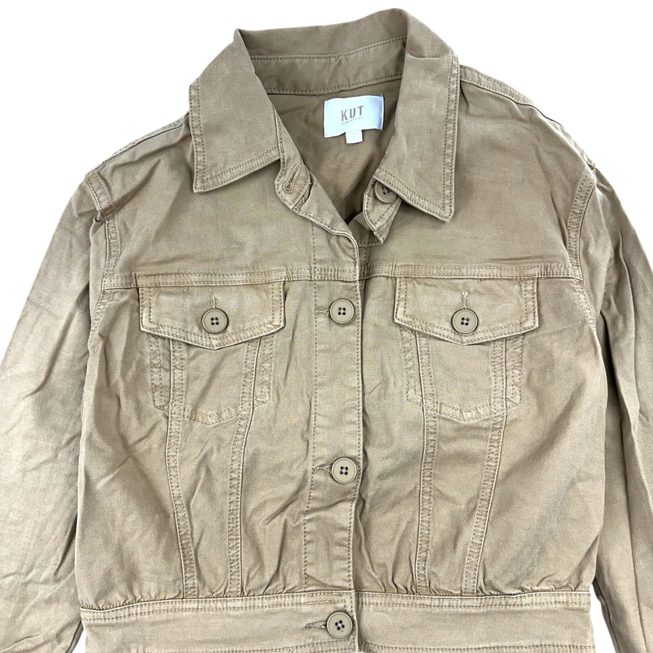 KUT from the Kloth Elle Crop Denim Jacket