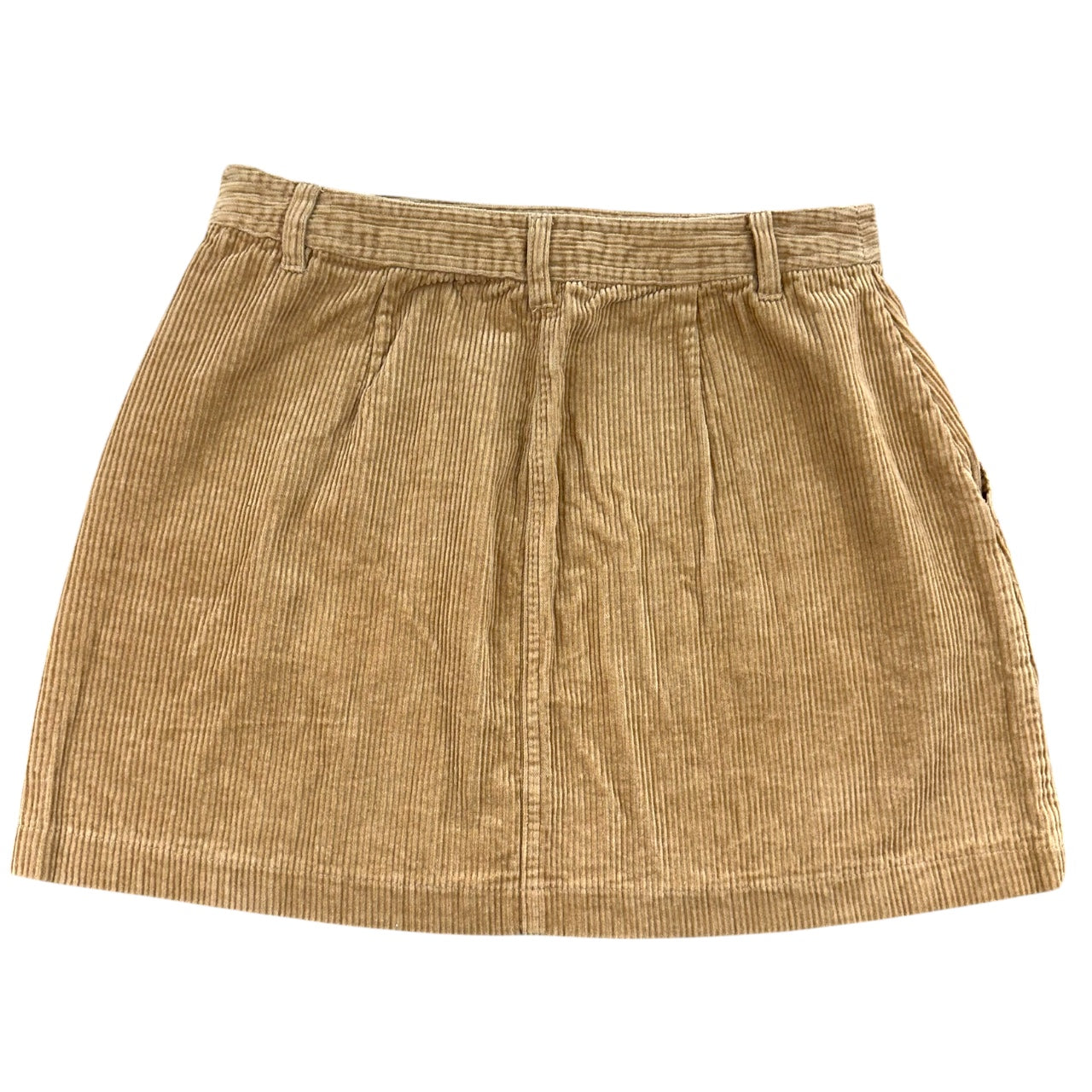Forever 21 Tan Corduroy Mini Skirt