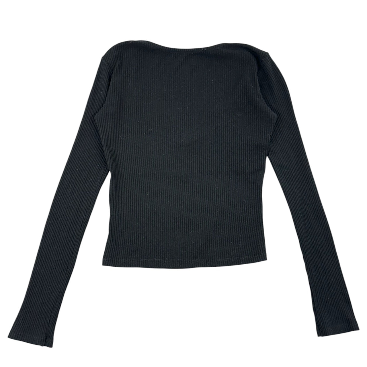 H&M Rib Knit Sweetheart Neck Top