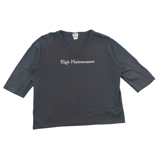 Vintage Y2K Famous Epic "High Maintenance" Top