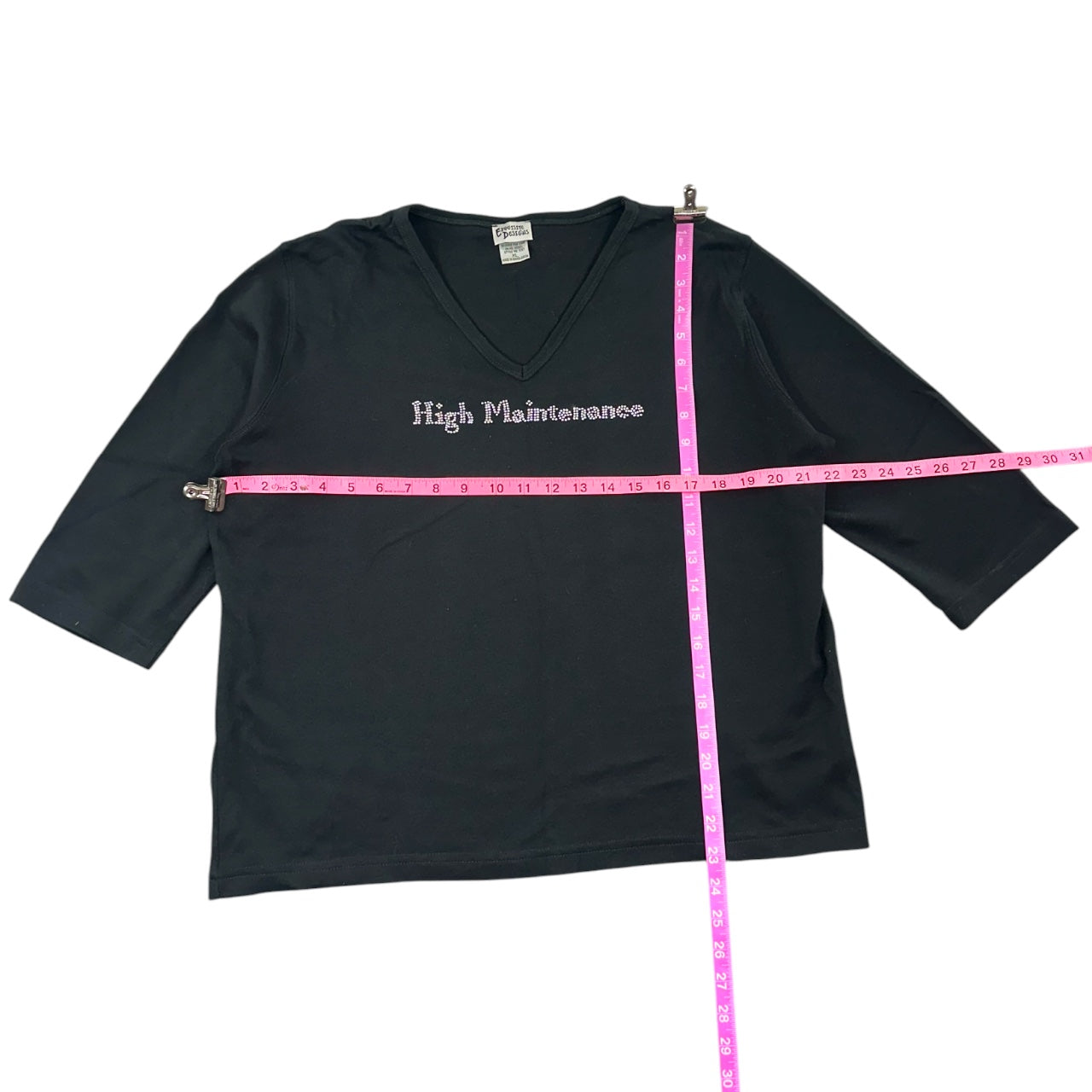 Vintage Y2K Famous Epic "High Maintenance" Top