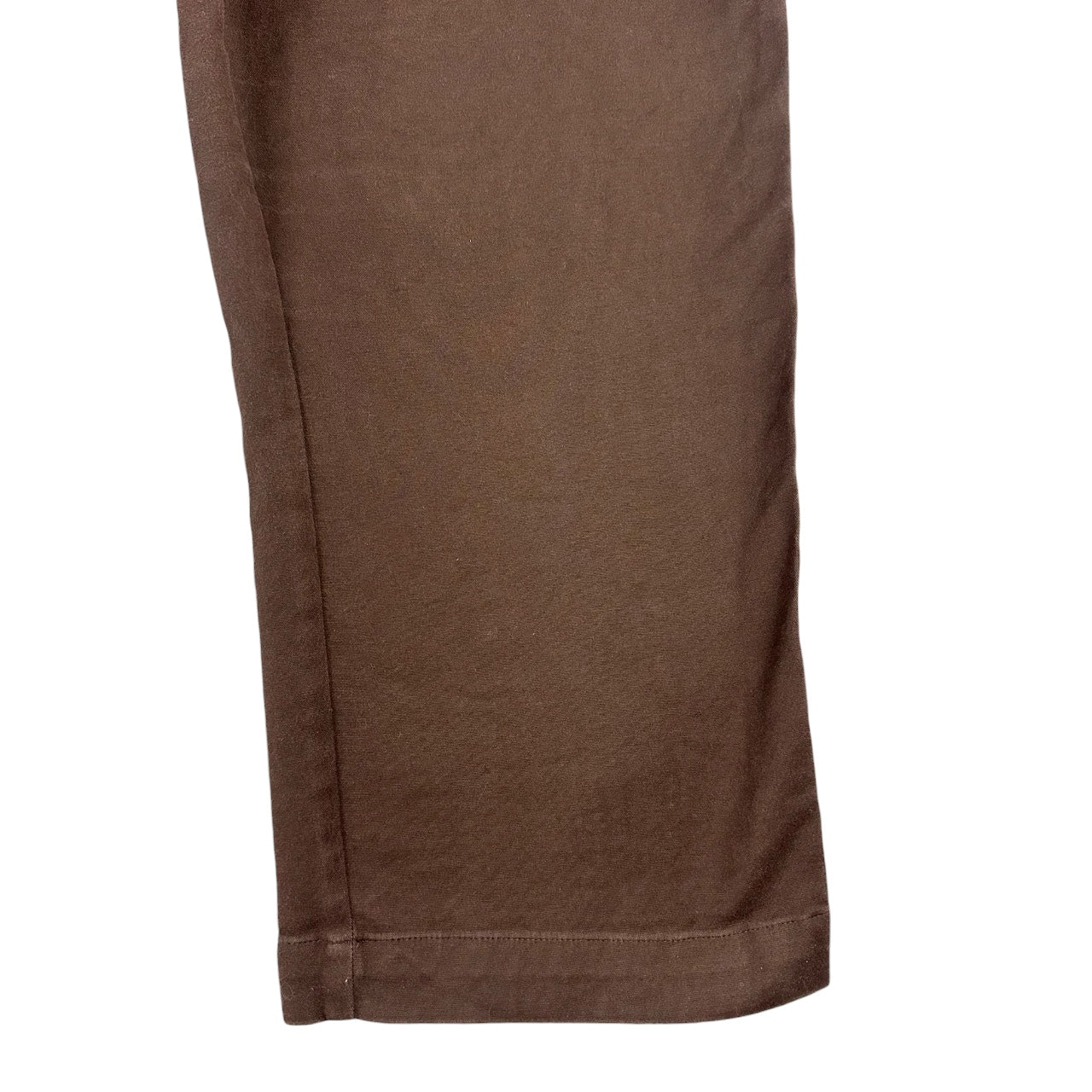 Charter Club Chocolate Brown Cropped Straight Leg Capri Trouser
