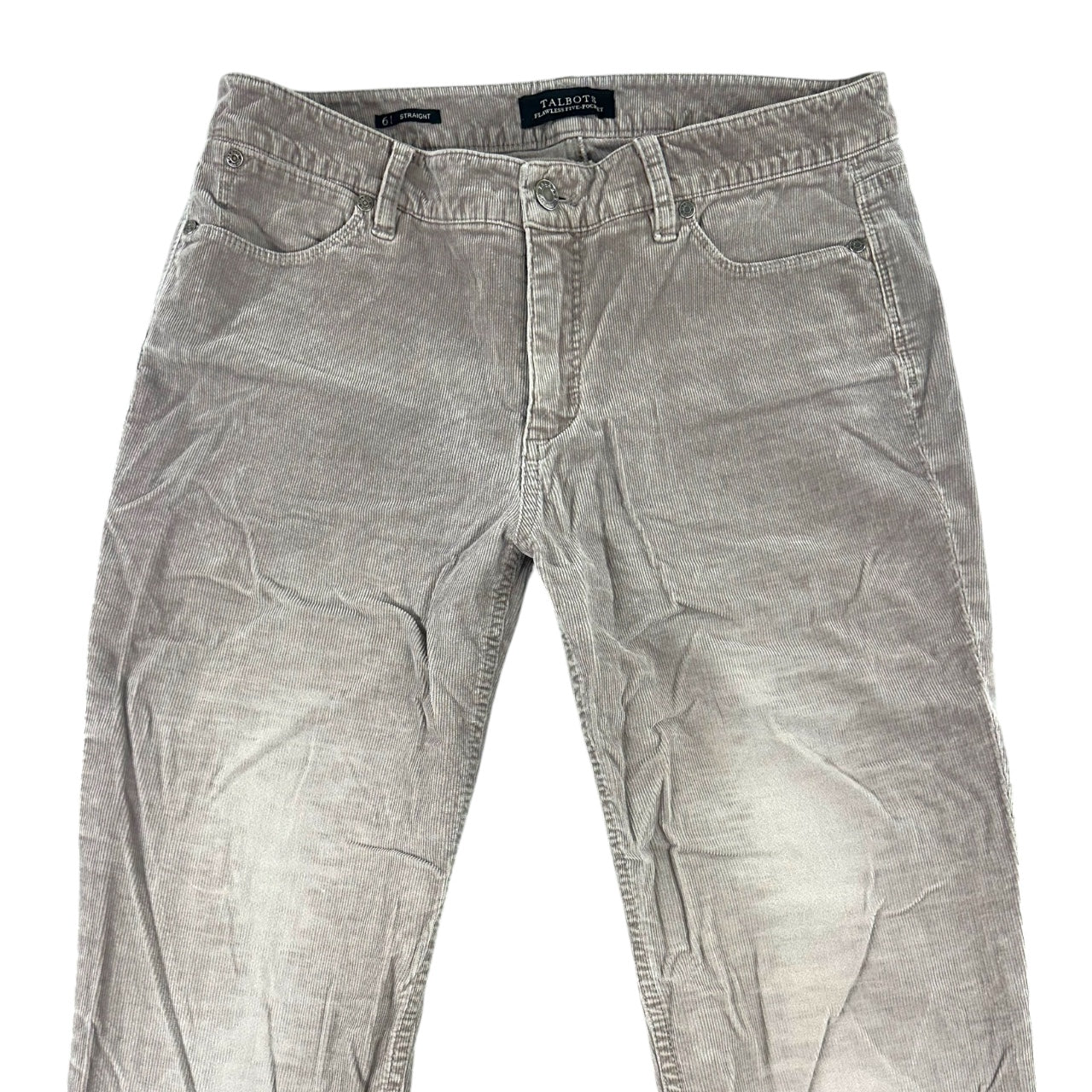 Talbots Flawless Five Pocket Straight Leg Corduroy Pants