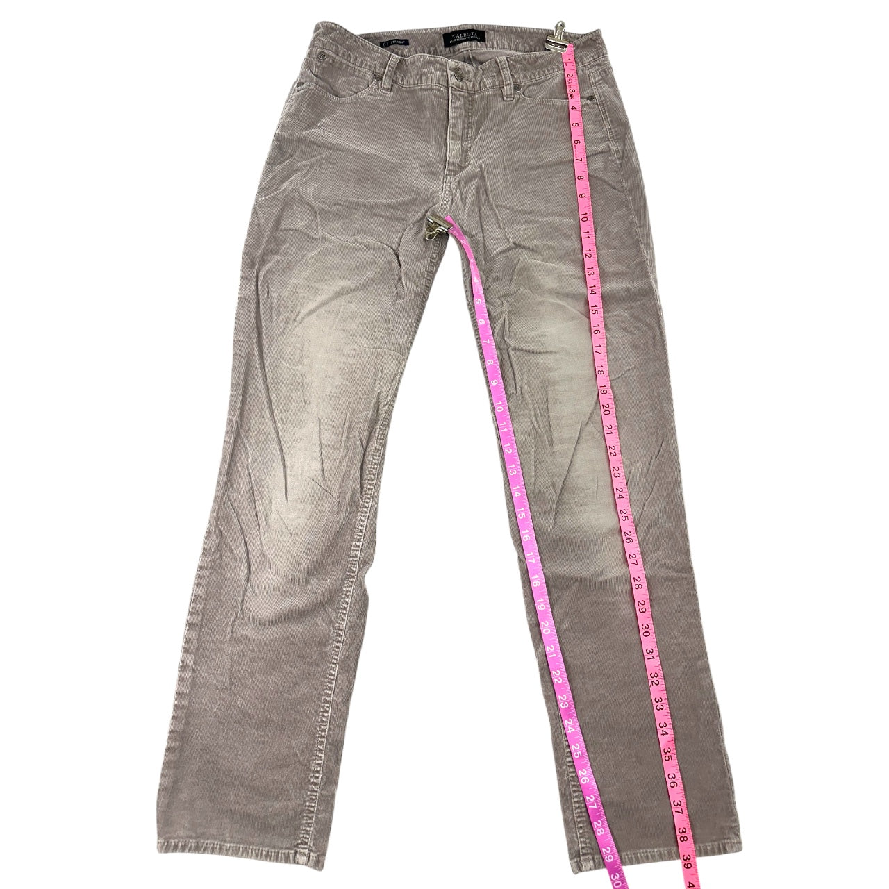 Talbots Flawless Five Pocket Straight Leg Corduroy Pants