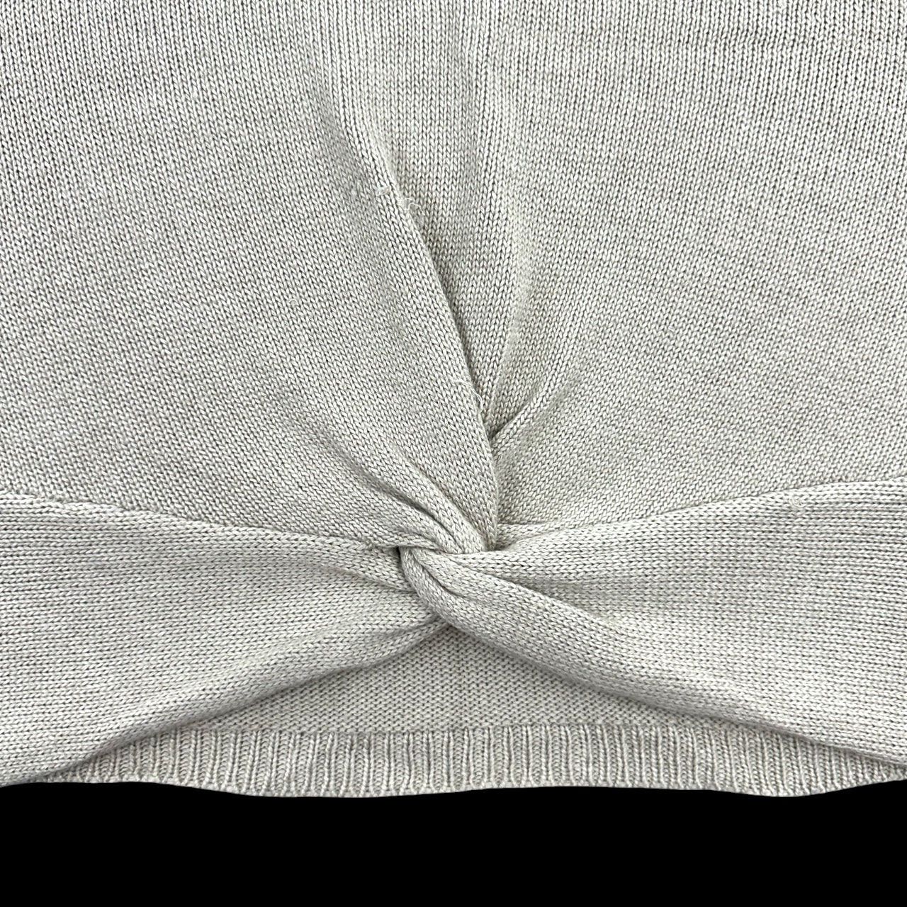 Y2K Minimalist Twist Front Apt. 9 Knit Tank Top