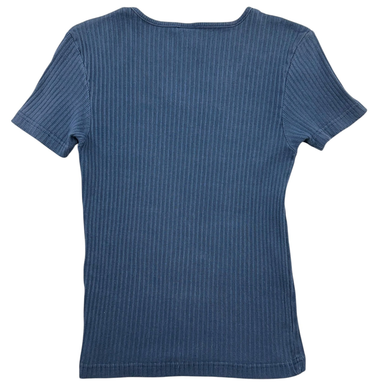 Vintage 90s Levi’s Blue Ribbed Scoop Neck Baby Tee