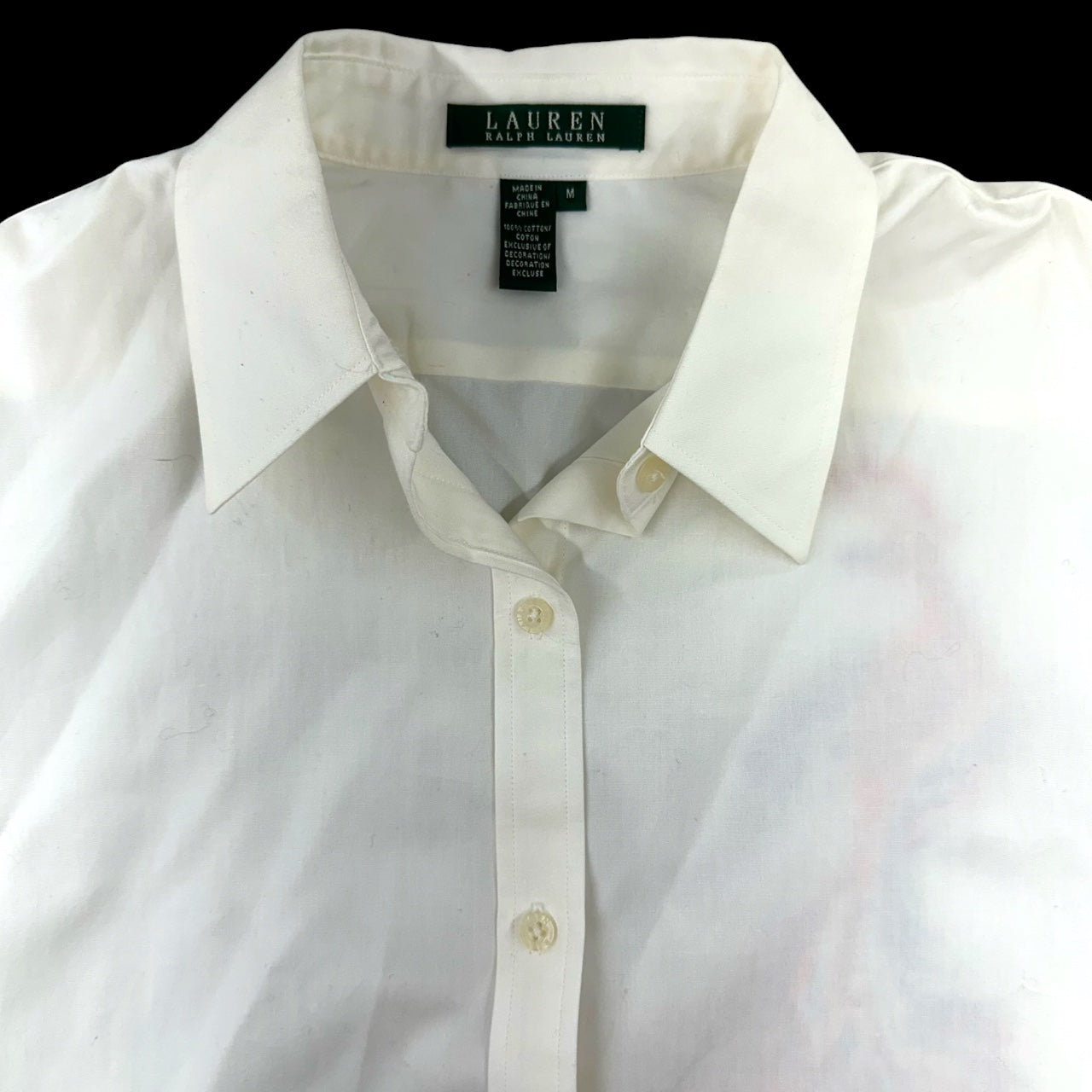 Vintage Lauren Ralph Lauren Peacock Embroidered Blouse