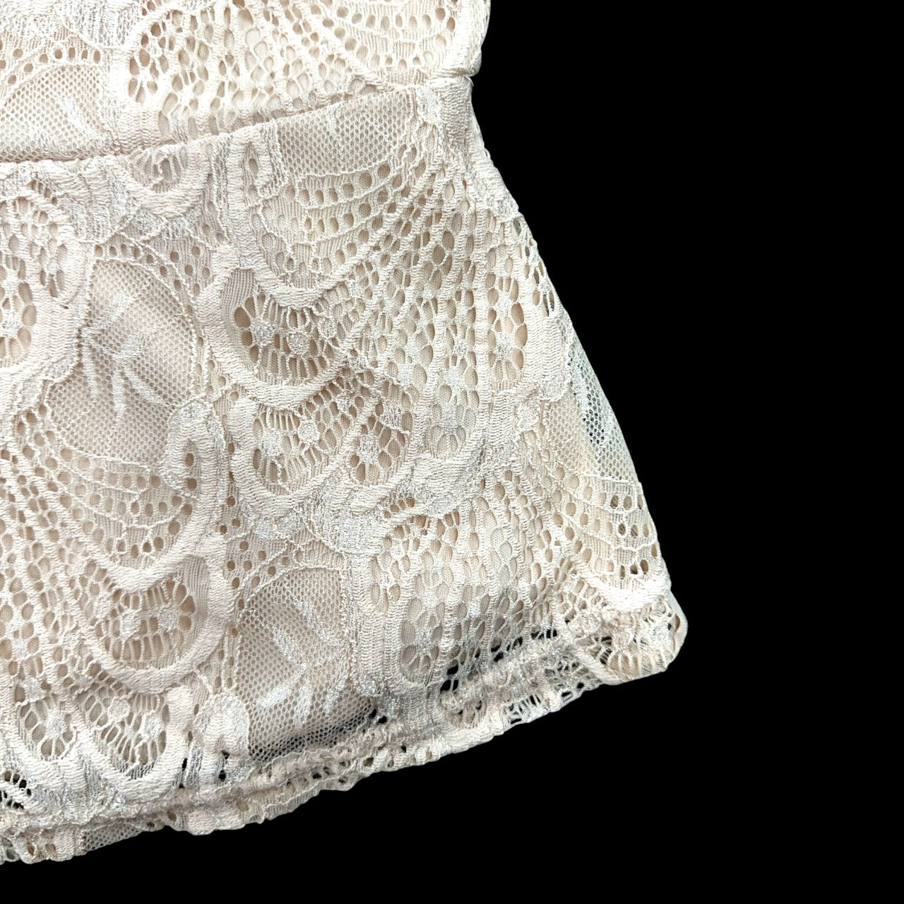 Y2K rue21 Lace Peplum Cami Strappy Top