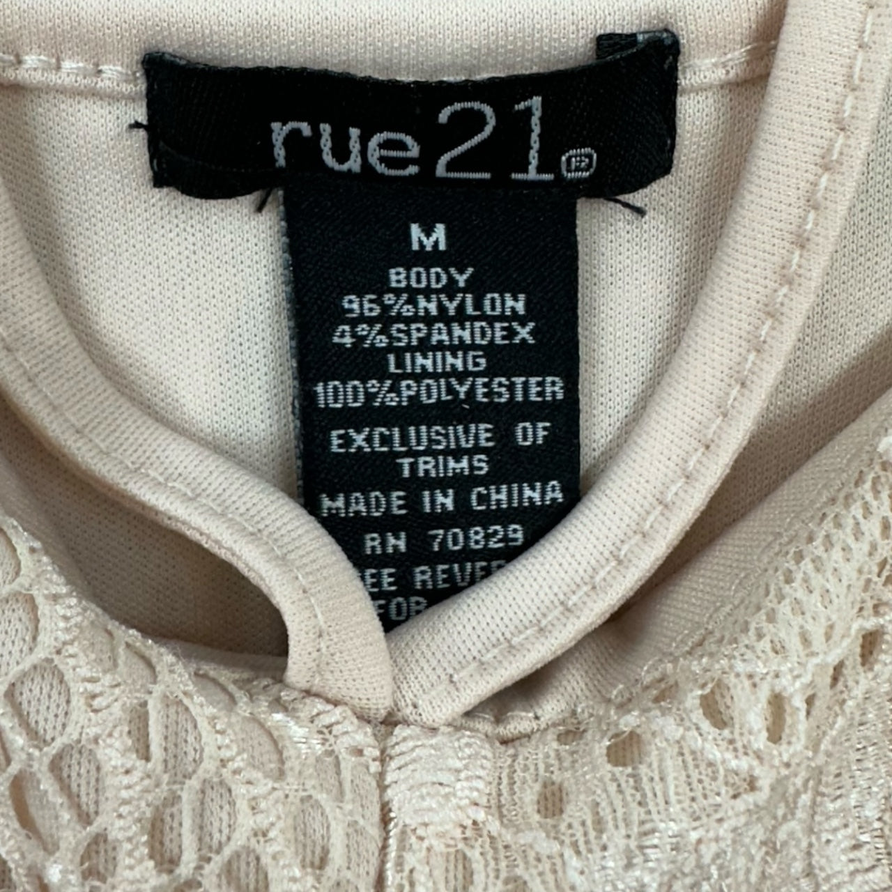 Y2K rue21 Lace Peplum Cami Strappy Top