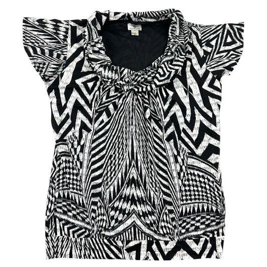 Vintage Y2K Worthington Geometric Blouse