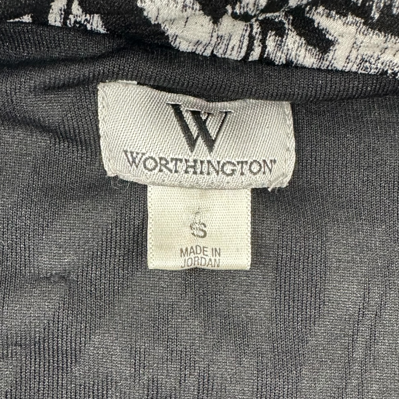 Vintage Y2K Worthington Geometric Blouse