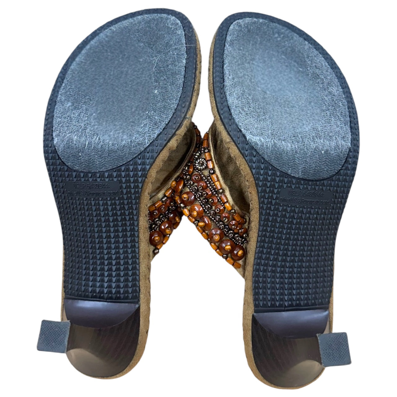 Vintage Rialto Brown Boho Kitten Heels