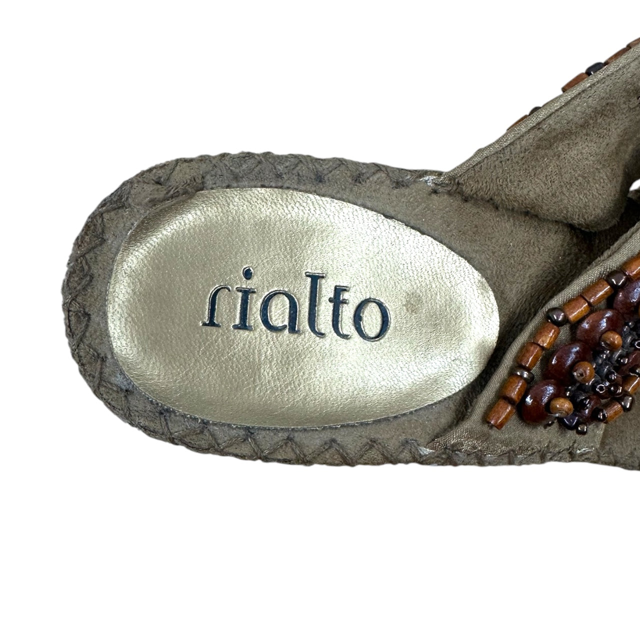 Vintage Rialto Brown Boho Kitten Heels