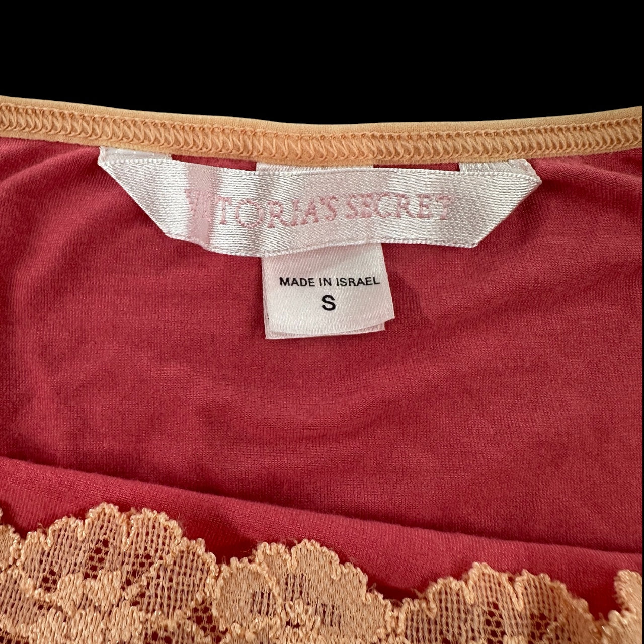 Vintage Victoria’s Secret Hot Pink Slip Dress