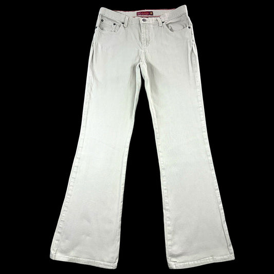 Vintage Y2K SO Khaki Mid Rise Flare Jeans