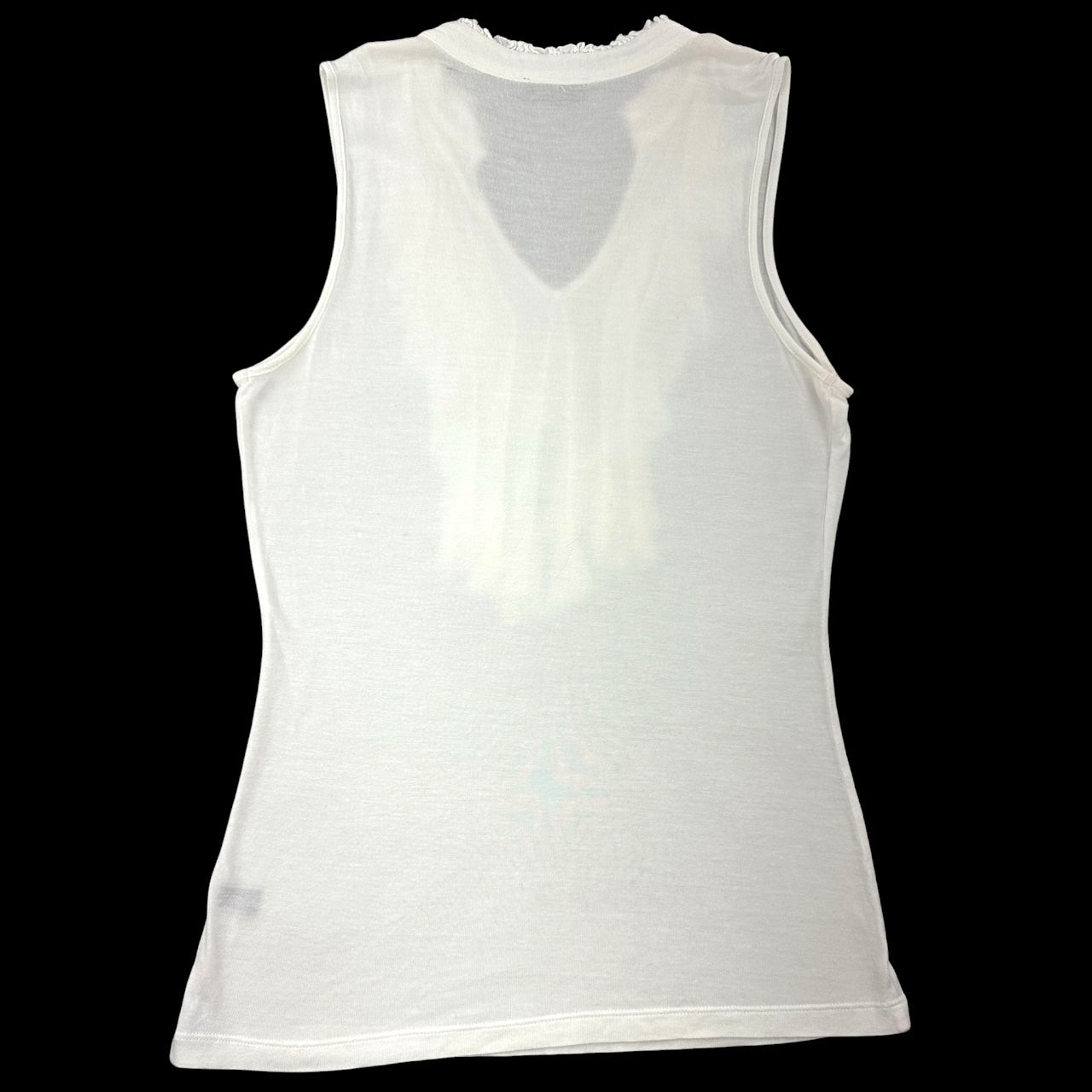 Vintage Y2K THE LIMITED Ruffle Front Tank Top