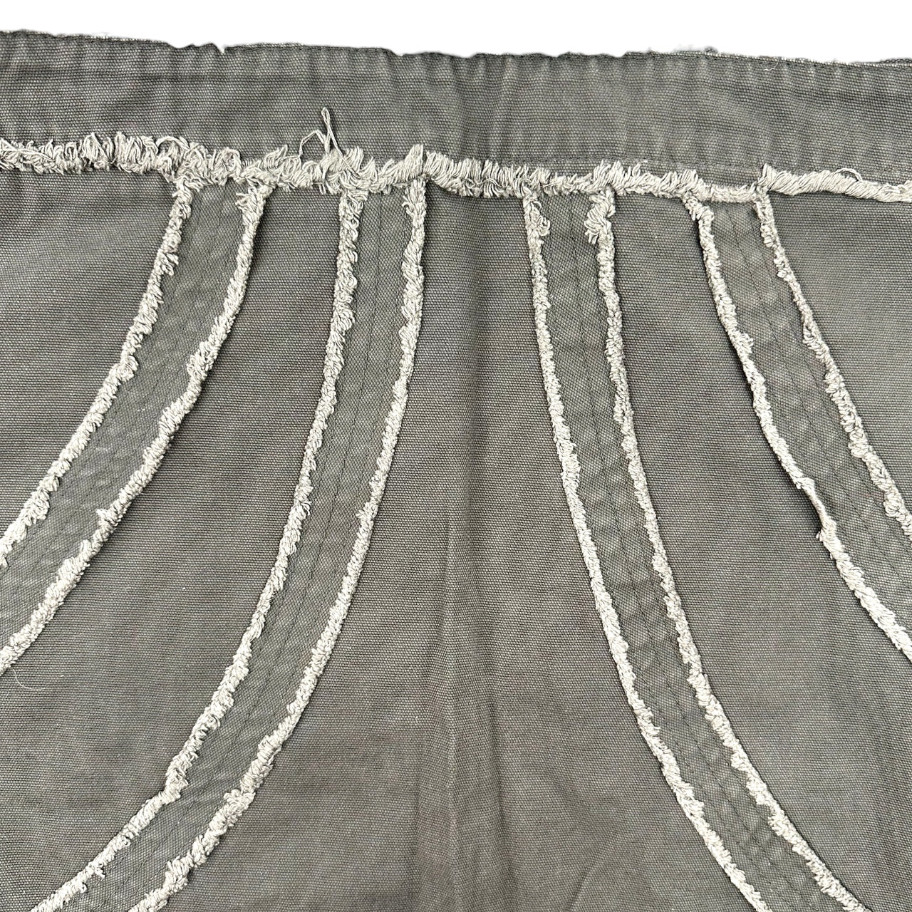 Y2K Xhilaration Grey Denim Ruffle Skirt