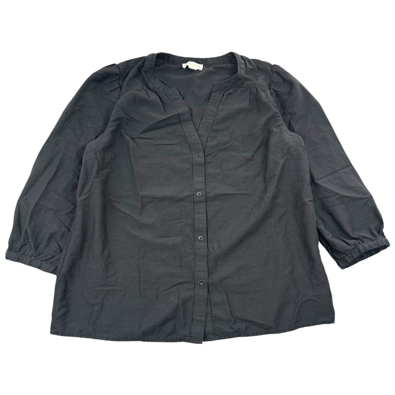 Knox Rose Boho Blouse 3/4 Puff Sleeve