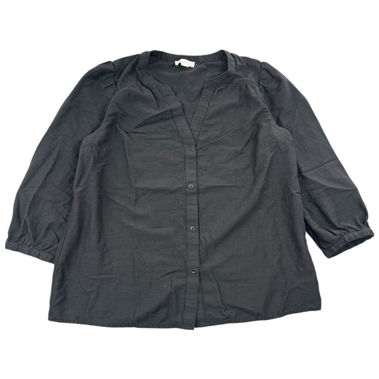 Knox Rose Boho Blouse 3/4 Puff Sleeve