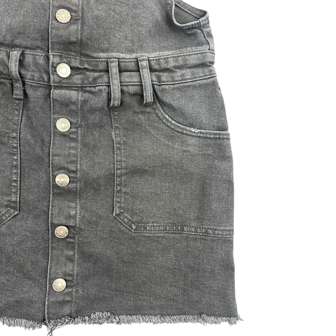 Vintage Y2K Arizona Jean Co Black Denim Overall Dress