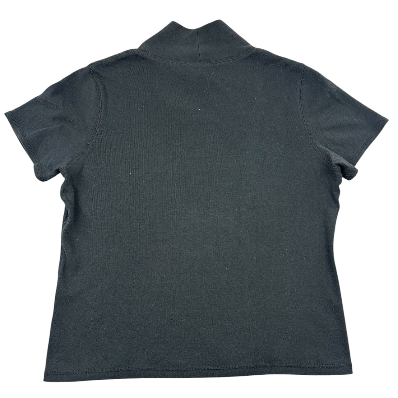 Vintage Rafaella Black V Neck Knit Top