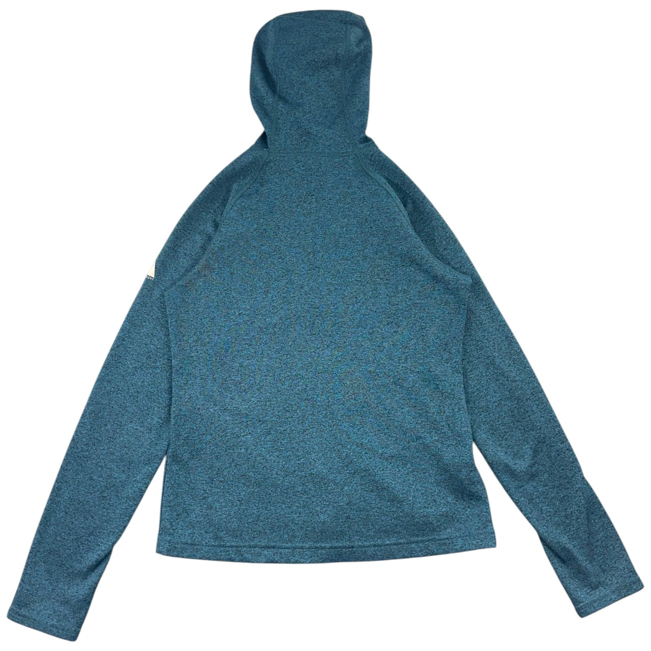 Gorpcore Eddie Bauer First Ascent Heathered Teal Fleece Hoodie