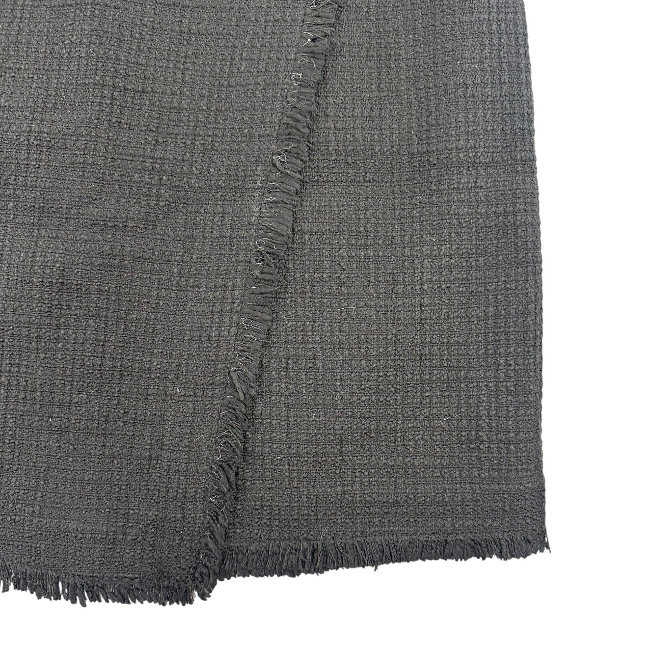 Vintage Ann Taylor Black Tweed Wrap Skirt