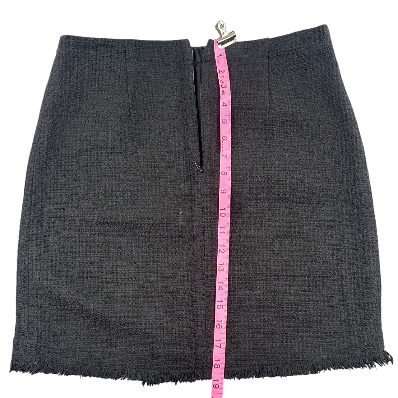 Vintage Ann Taylor Black Tweed Wrap Skirt