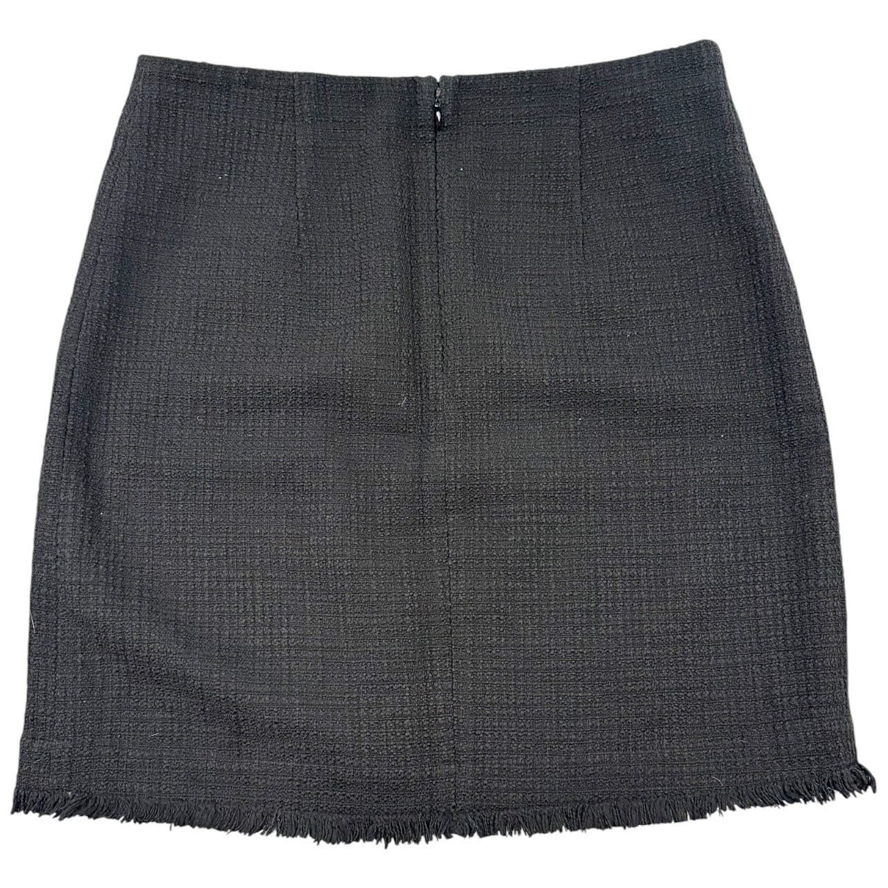 Vintage Ann Taylor Black Tweed Wrap Skirt