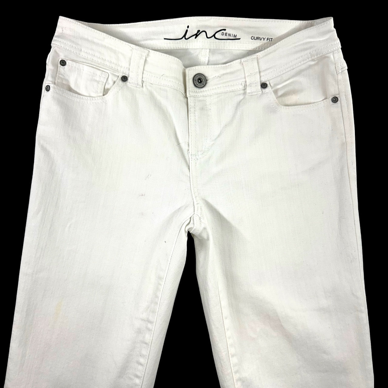 Y2K INC International Concepts White Curvy Fit Capris